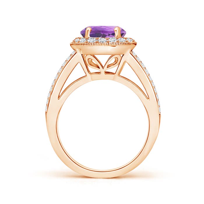 A - Amethyst / 2.36 CT / 14 KT Rose Gold