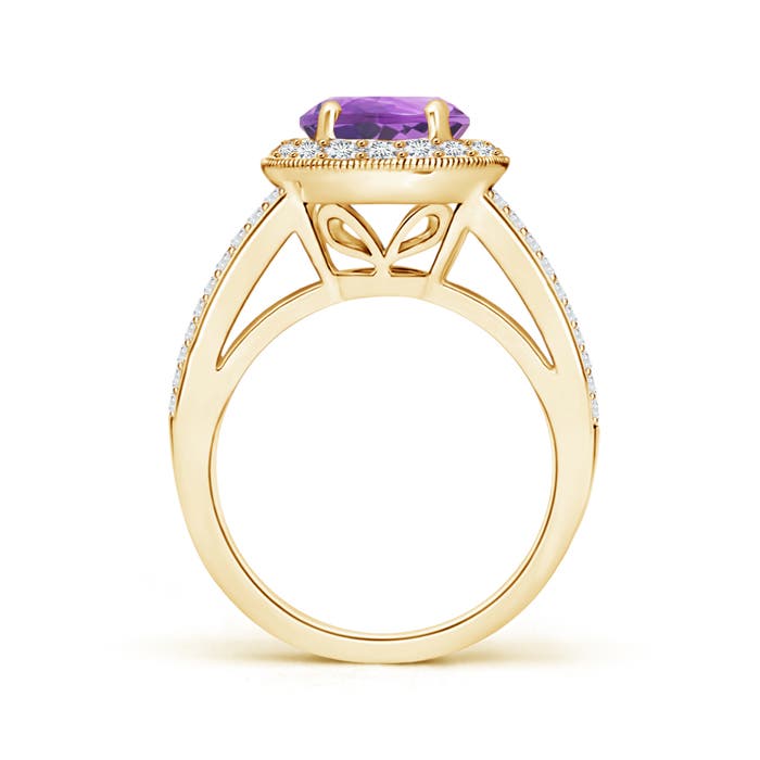 A - Amethyst / 2.36 CT / 14 KT Yellow Gold