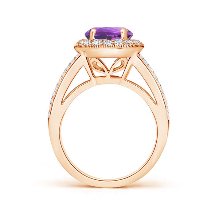 AA - Amethyst / 2.36 CT / 14 KT Rose Gold