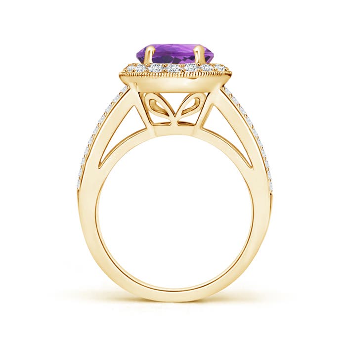 AA - Amethyst / 2.36 CT / 14 KT Yellow Gold