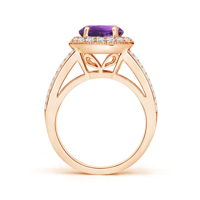 AAA - Amethyst / 2.36 CT / 14 KT Rose Gold