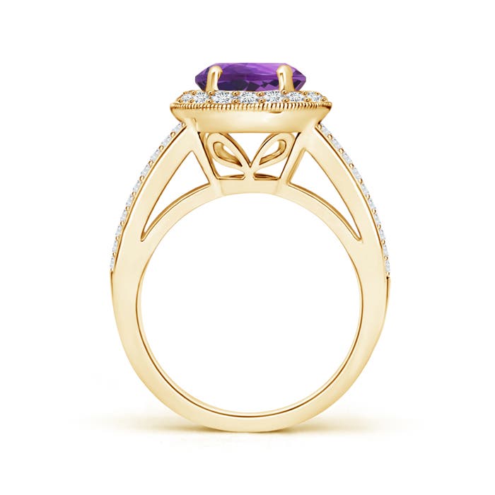 AAA - Amethyst / 2.36 CT / 14 KT Yellow Gold