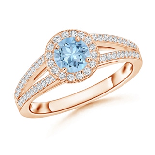 Round AAA Aquamarine