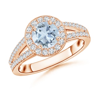 Round A Aquamarine