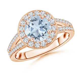 Round A Aquamarine