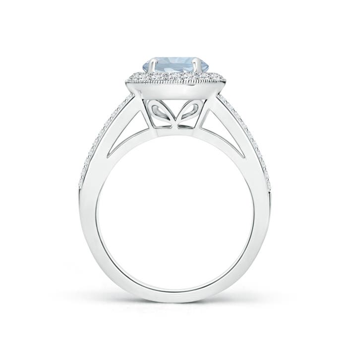 A - Aquamarine / 1.71 CT / 14 KT White Gold