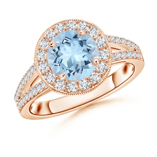 Round AAA Aquamarine