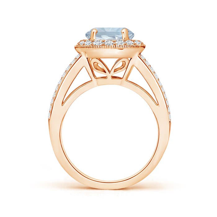 A - Aquamarine / 2.26 CT / 14 KT Rose Gold