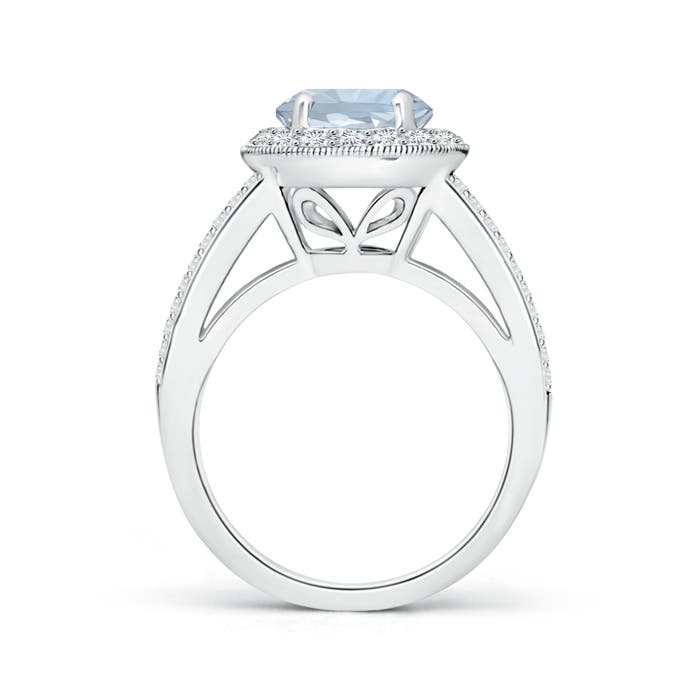 A - Aquamarine / 2.26 CT / 14 KT White Gold