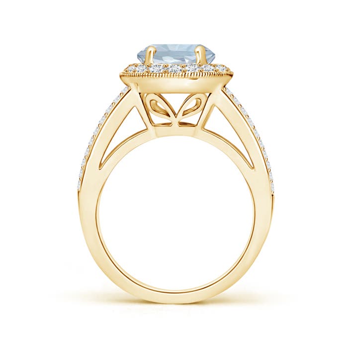 A - Aquamarine / 2.26 CT / 14 KT Yellow Gold