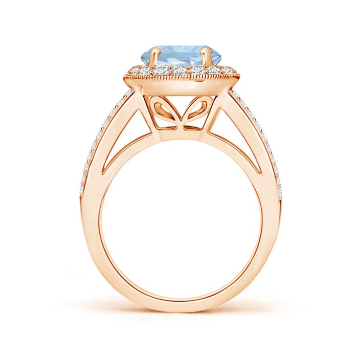 AA - Aquamarine / 2.26 CT / 14 KT Rose Gold