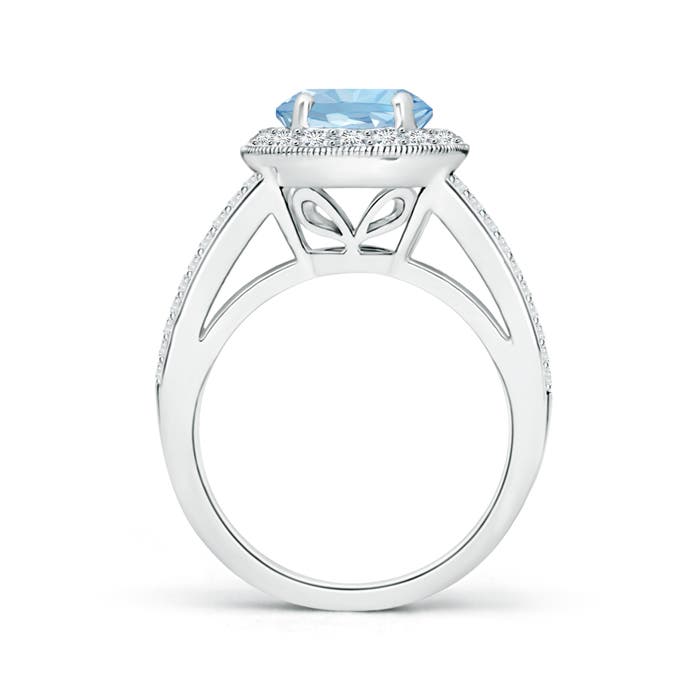 AAA - Aquamarine / 2.26 CT / 14 KT White Gold