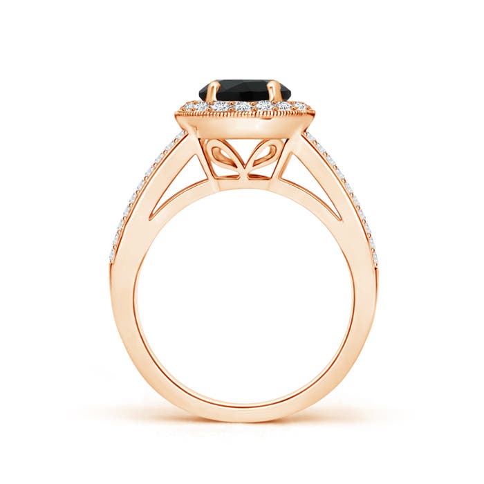 AAA - Black Onyx / 1.59 CT / 14 KT Rose Gold