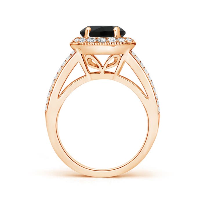 AAA - Black Onyx / 2.91 CT / 14 KT Rose Gold