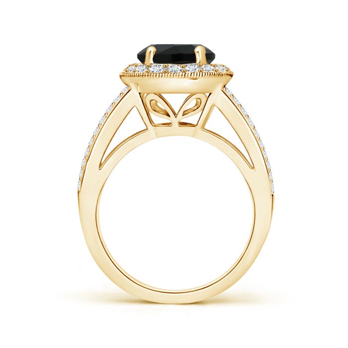 AAA - Black Onyx / 2.91 CT / 14 KT Yellow Gold