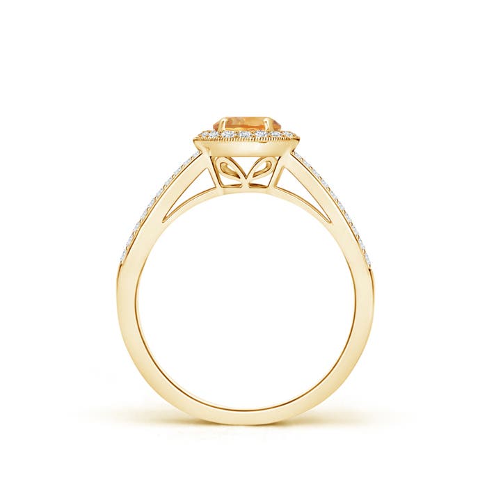 A - Citrine / 0.75 CT / 14 KT Yellow Gold