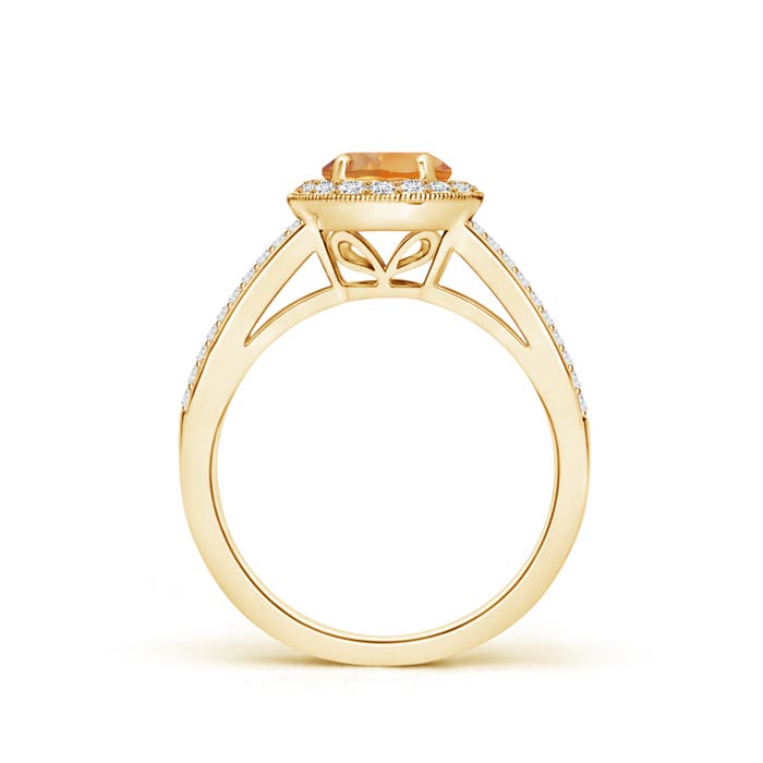 AA - Citrine / 1.15 CT / 14 KT Yellow Gold