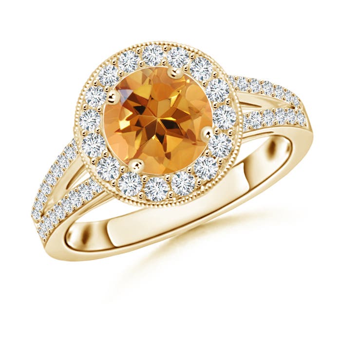 AA - Citrine / 1.84 CT / 14 KT Yellow Gold