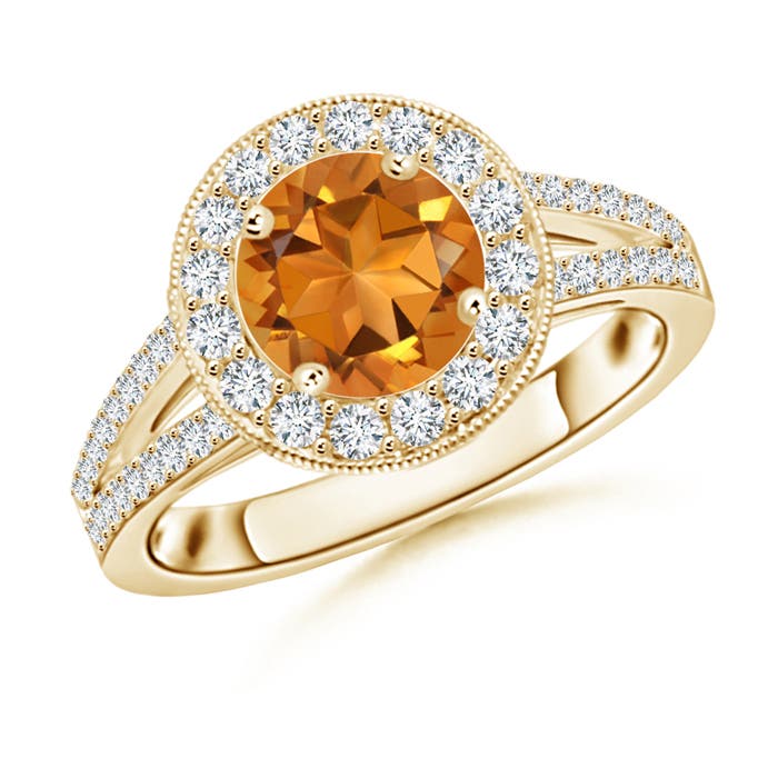 AAA - Citrine / 1.84 CT / 14 KT Yellow Gold