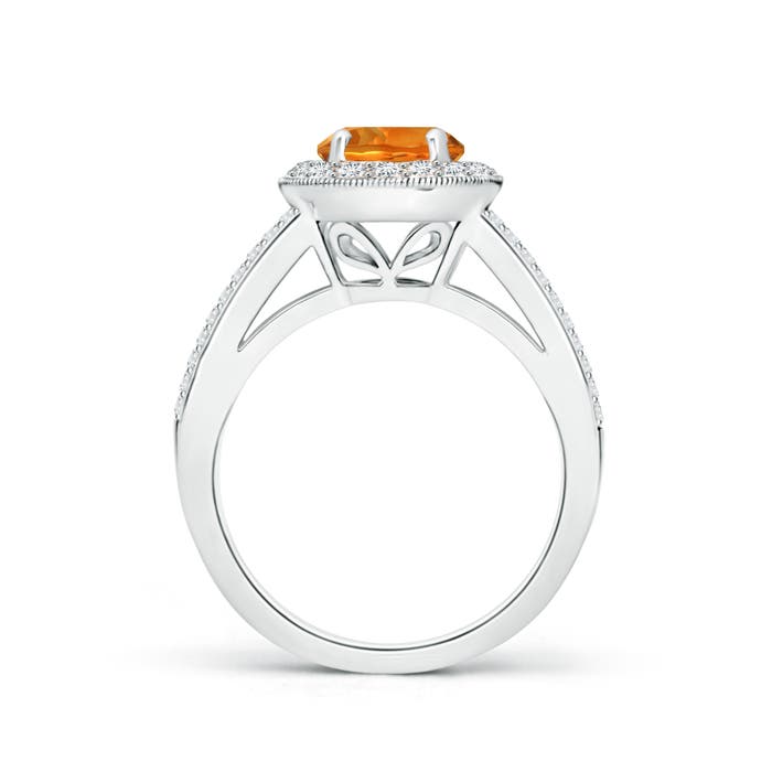 AAAA - Citrine / 1.84 CT / 14 KT White Gold