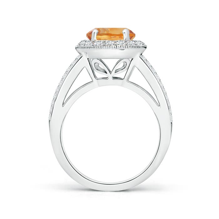 AA - Citrine / 2.36 CT / 14 KT White Gold