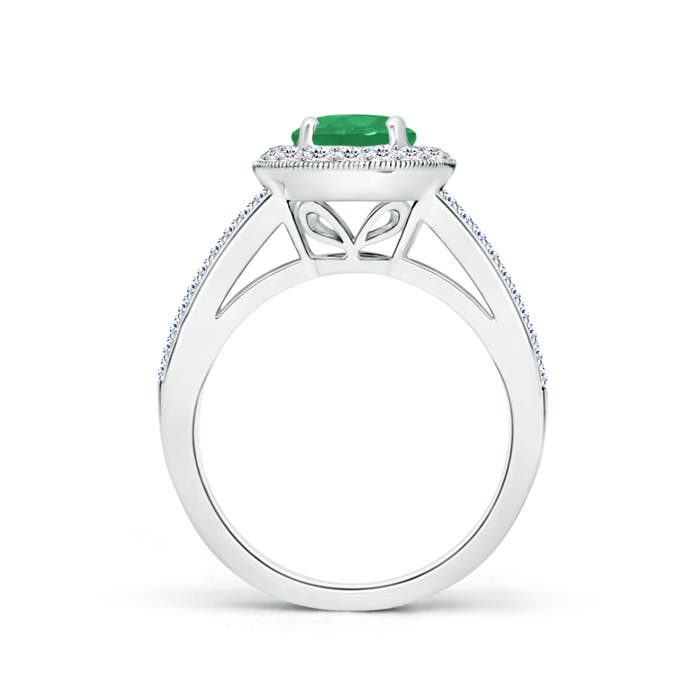 A - Emerald / 1.79 CT / 14 KT White Gold