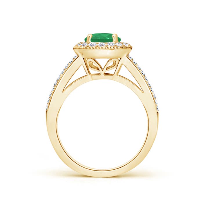 A - Emerald / 1.79 CT / 14 KT Yellow Gold