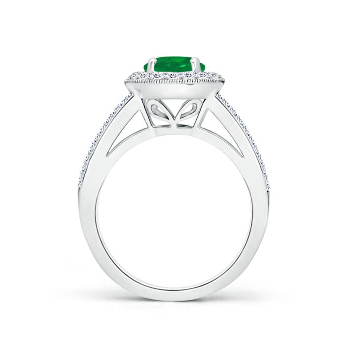 AA - Emerald / 1.79 CT / 14 KT White Gold