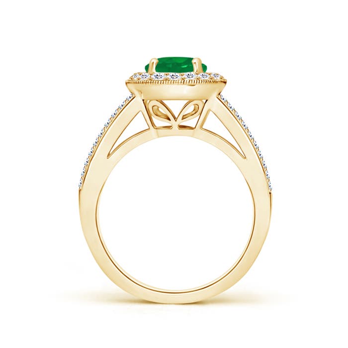 AA - Emerald / 1.79 CT / 14 KT Yellow Gold