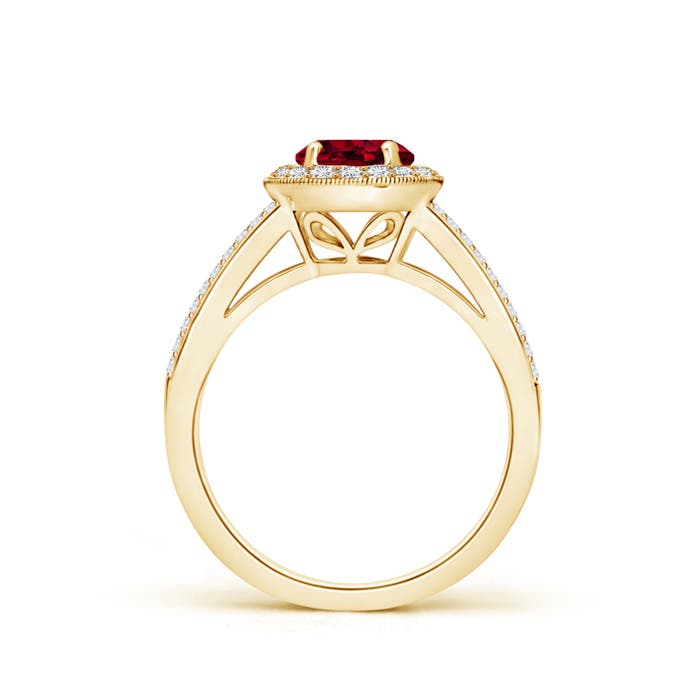 AAA - Garnet / 1.45 CT / 14 KT Yellow Gold