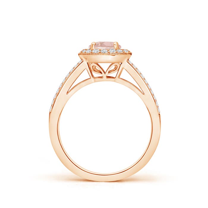 AAA - Morganite / 1.15 CT / 14 KT Rose Gold