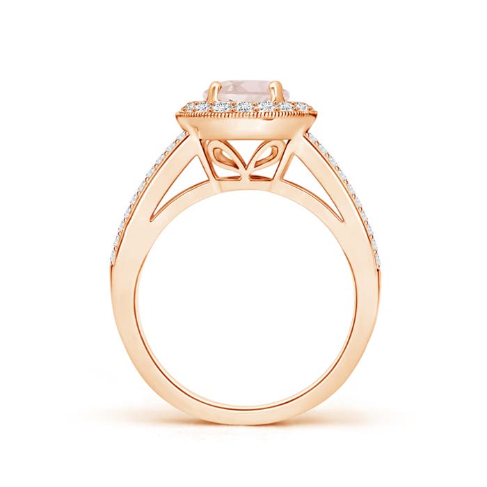 A - Morganite / 1.69 CT / 14 KT Rose Gold