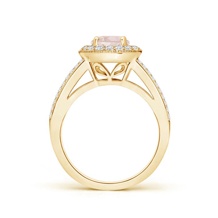 A - Morganite / 1.69 CT / 14 KT Yellow Gold