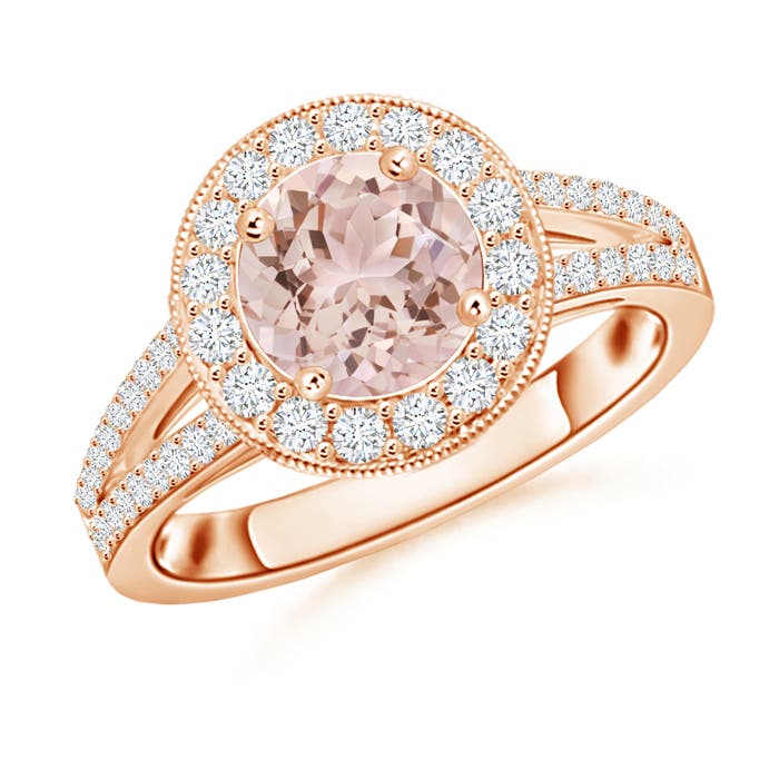 AAA - Morganite / 1.69 CT / 14 KT Rose Gold