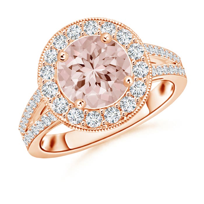 AA - Morganite / 2.31 CT / 14 KT Rose Gold