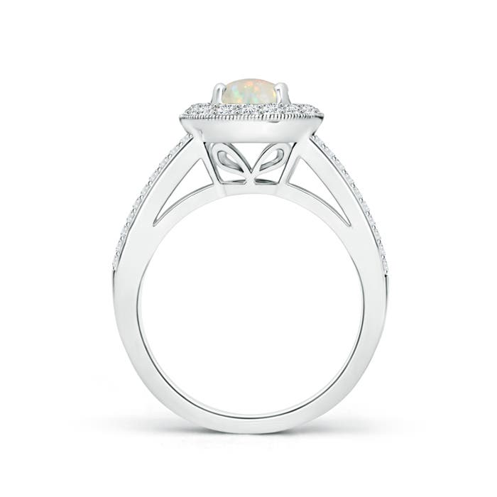 AAA - Opal / 1.34 CT / 14 KT White Gold