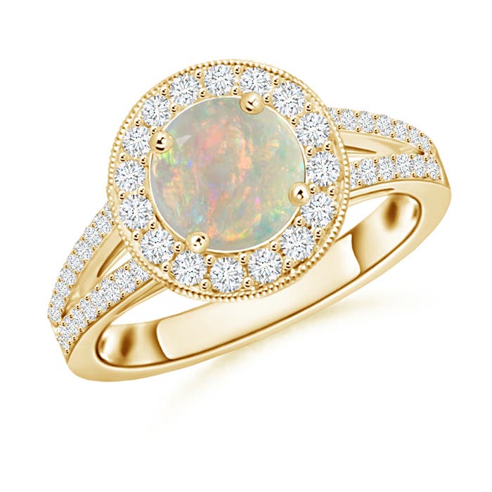 AAAA - Opal / 1.34 CT / 14 KT Yellow Gold