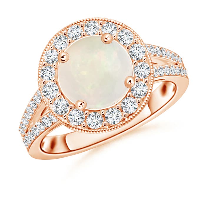 A - Opal / 1.81 CT / 14 KT Rose Gold