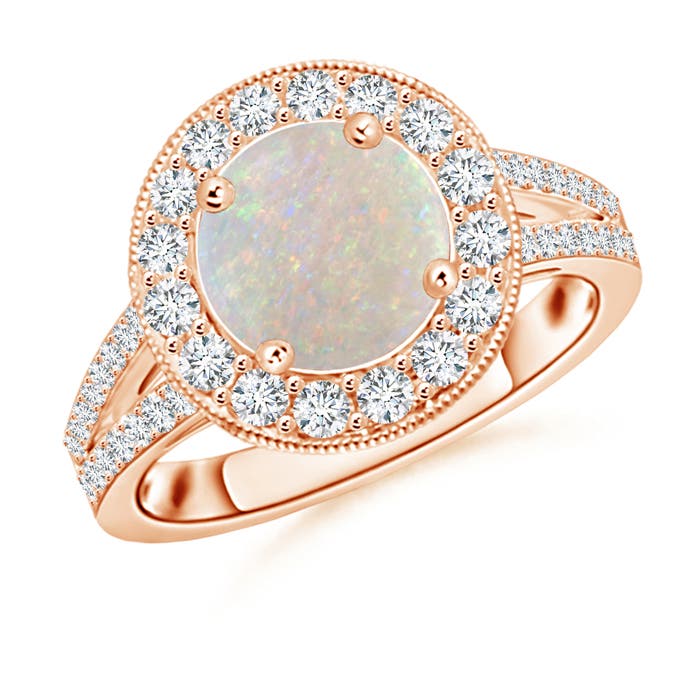 AA - Opal / 1.81 CT / 14 KT Rose Gold