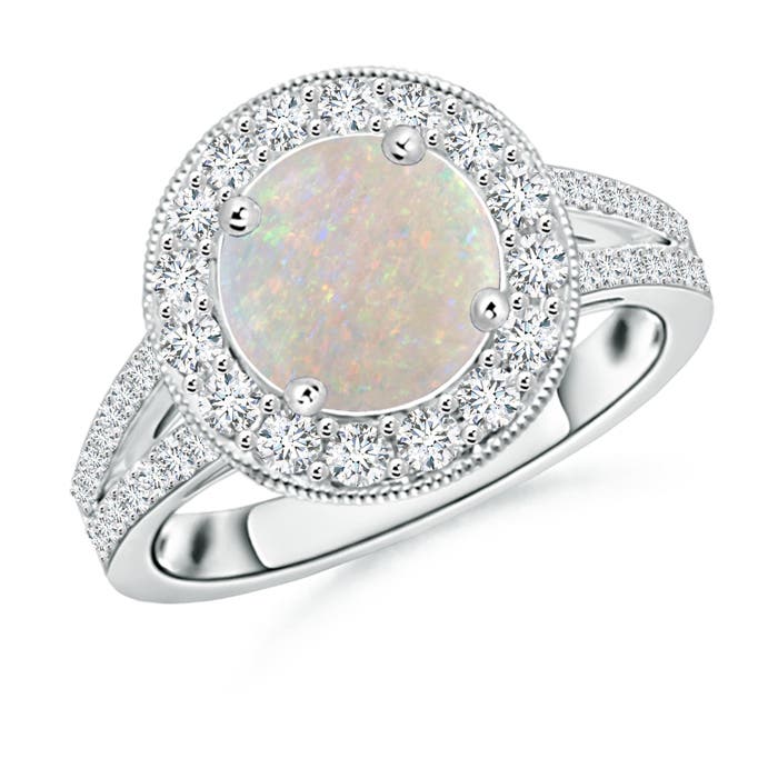 AA - Opal / 1.81 CT / 14 KT White Gold