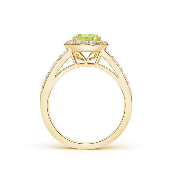 A - Peridot / 1.4 CT / 14 KT Yellow Gold