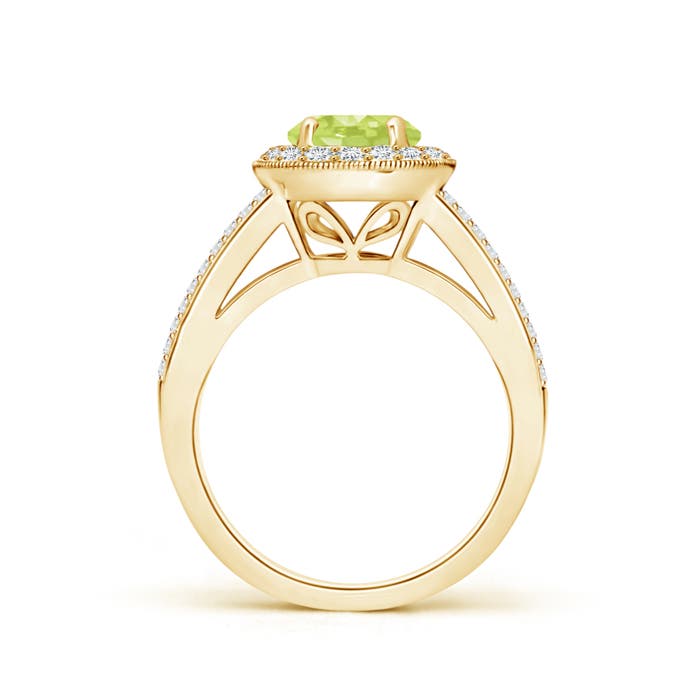 A - Peridot / 1.99 CT / 14 KT Yellow Gold