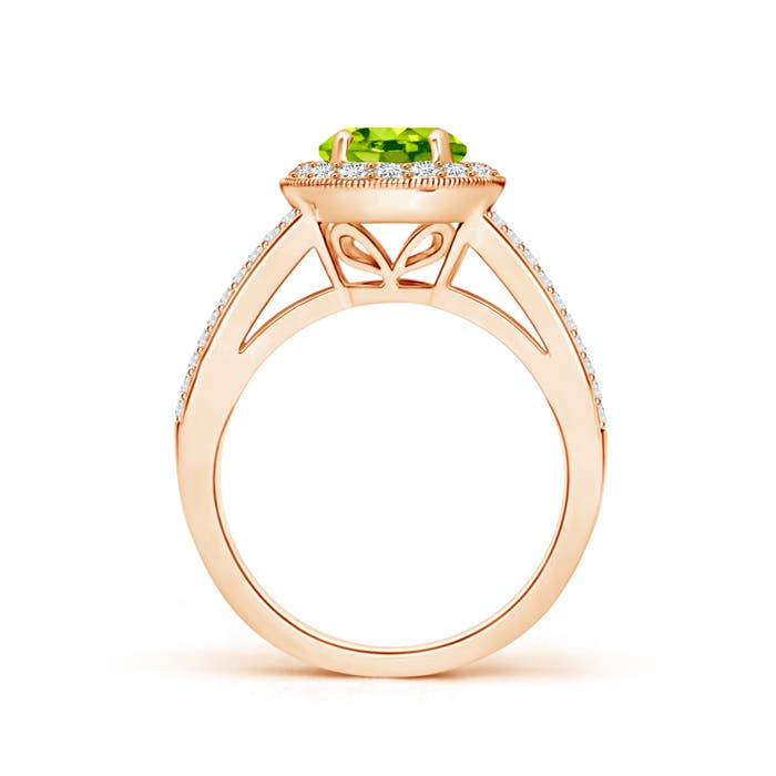 AAA - Peridot / 1.99 CT / 14 KT Rose Gold