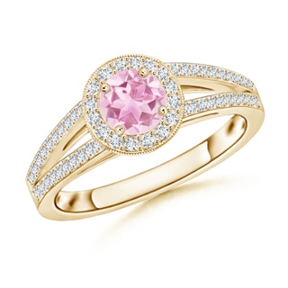 Round A Pink Tourmaline