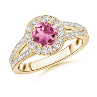 Round AAA Pink Tourmaline