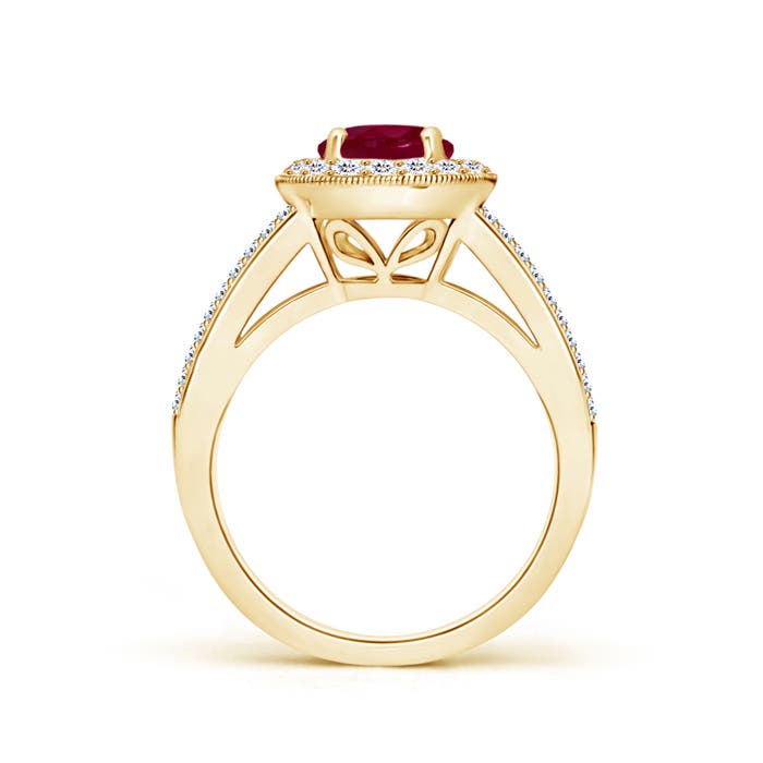 A - Ruby / 1.99 CT / 14 KT Yellow Gold