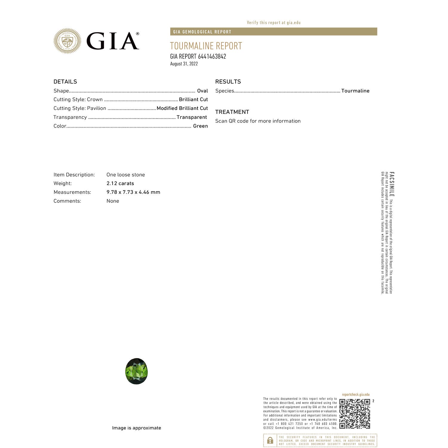 SR0171TOD_H GIA_Certificate - certificate