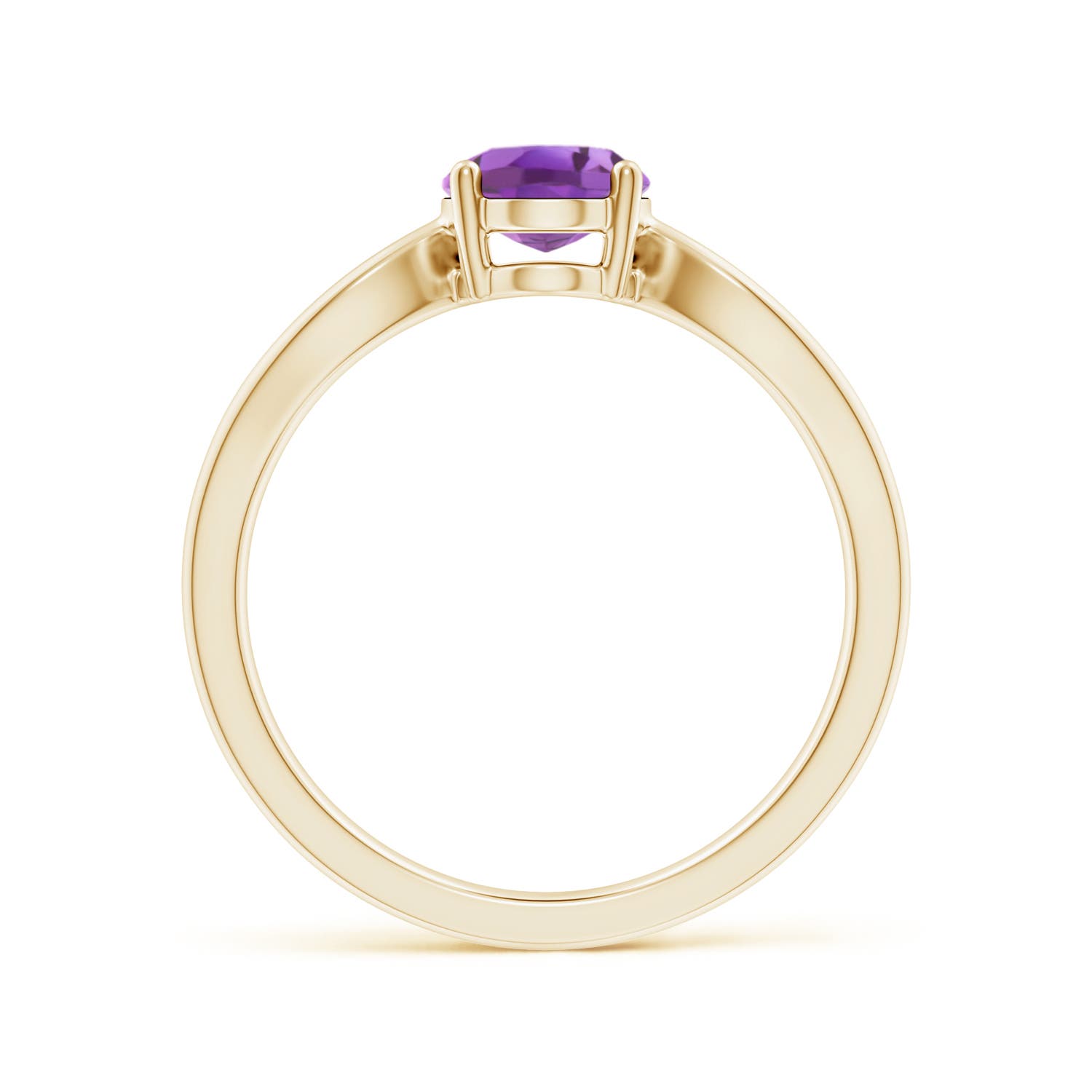 A - Amethyst / 1.15 CT / 14 KT Yellow Gold