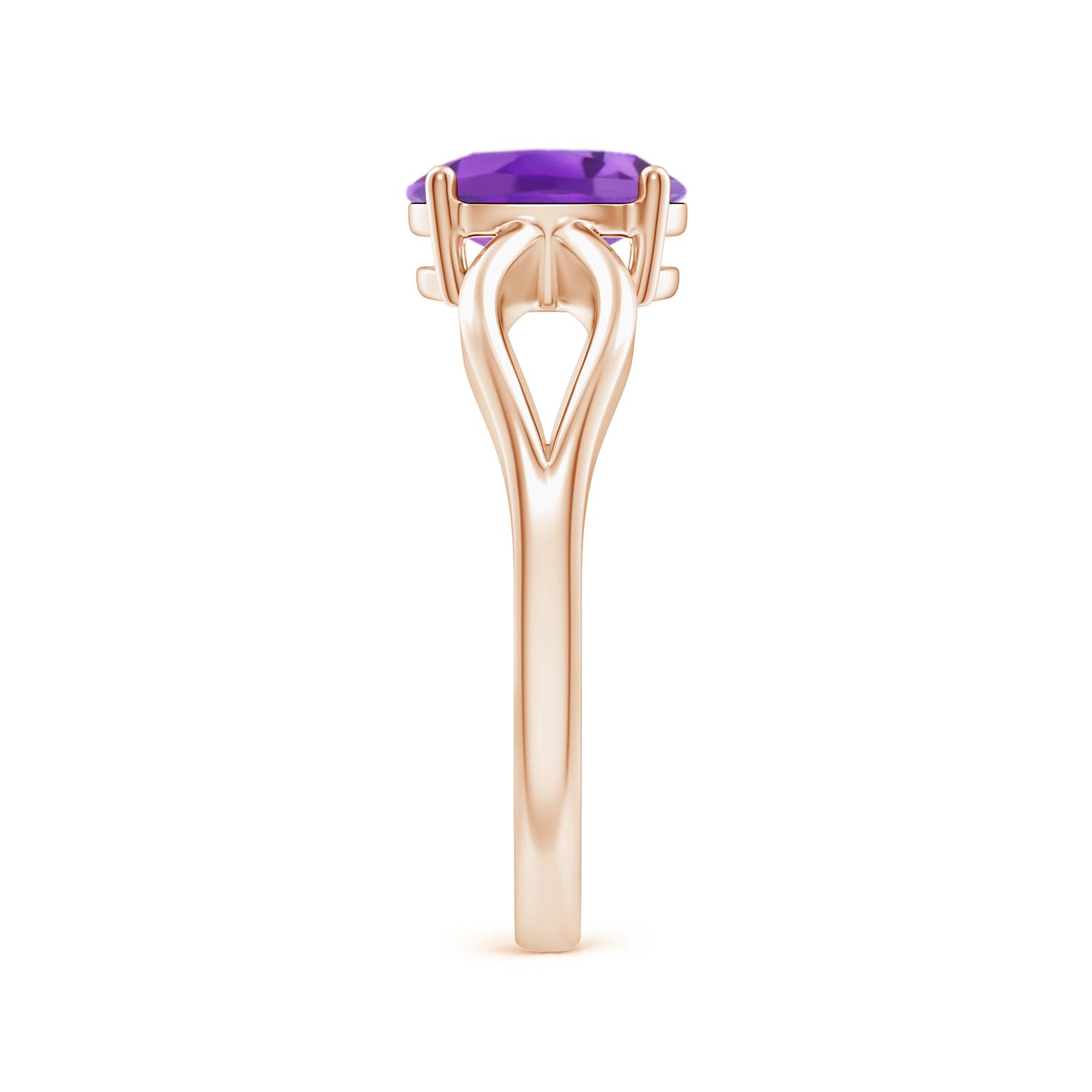 AA - Amethyst / 1.15 CT / 14 KT Rose Gold