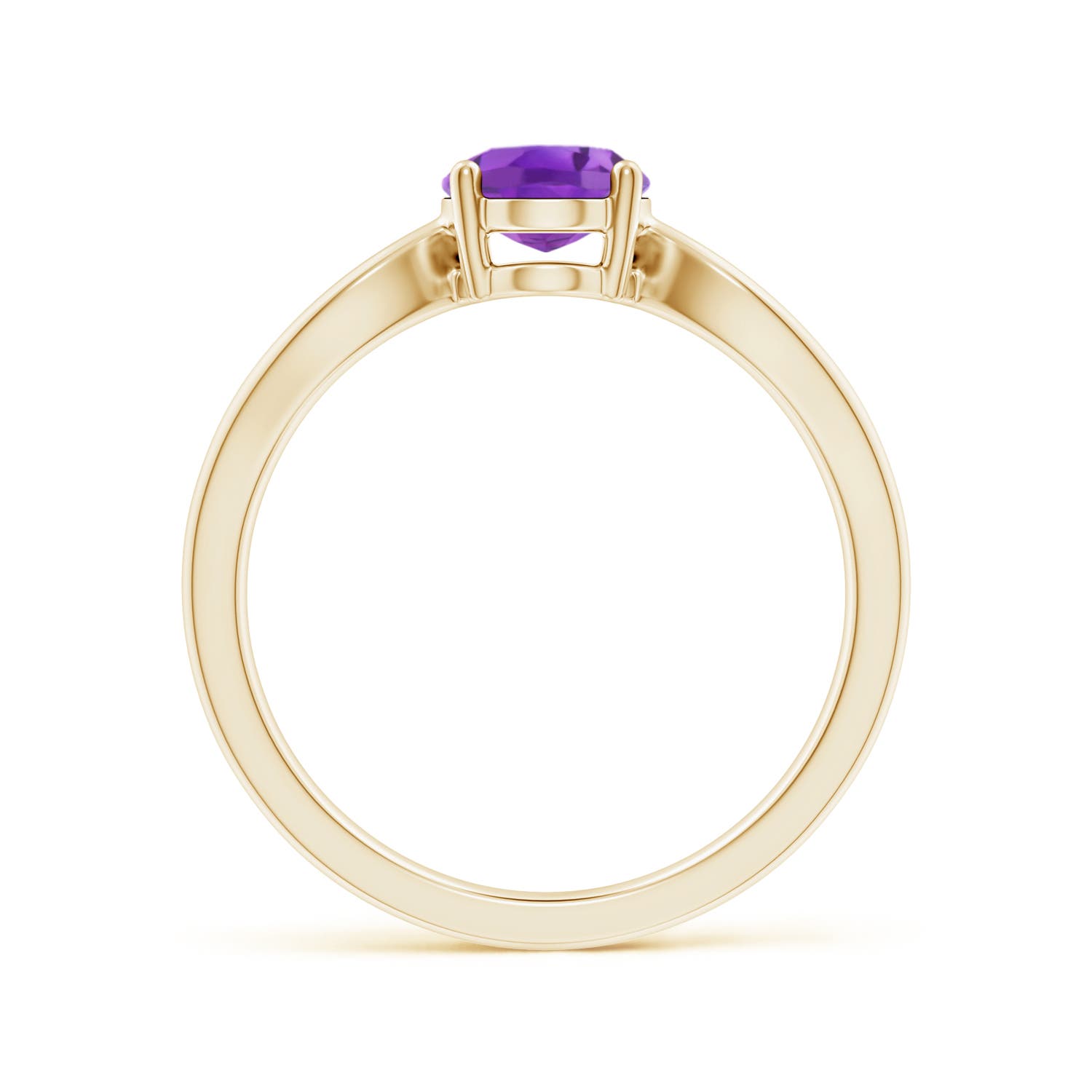 AA - Amethyst / 1.15 CT / 14 KT Yellow Gold